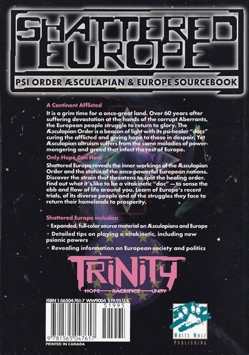 Trinity - Shattered Europe (B Grade) (Genbrug)